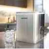 Máquina de cubitos de hielo BLAUPUNKT IMB301 — máquina de hielo compacta de sobremesa, producción automática de hielo