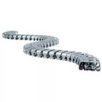 Bachmann Cable Snake Classic - canaleta flexible para cables - Plateado - 1 m