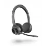 Poly Voyager 4320 UC auriculares con micrófono inalámbricos Bluetooth, estéreo, USB-A, Microsoft Teams, negros