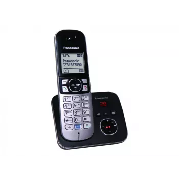 Teléfono DECT Panasonic KX-TG6821GB Negro