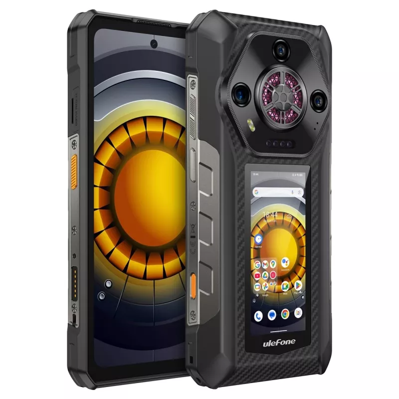 Ulefone Armor 30 Pro 5G UF-A30P smartphone, 6,95 pulgadas, 16 GB RAM, 512 GB, IP69K, Android 14, 12800 mAh, negro
