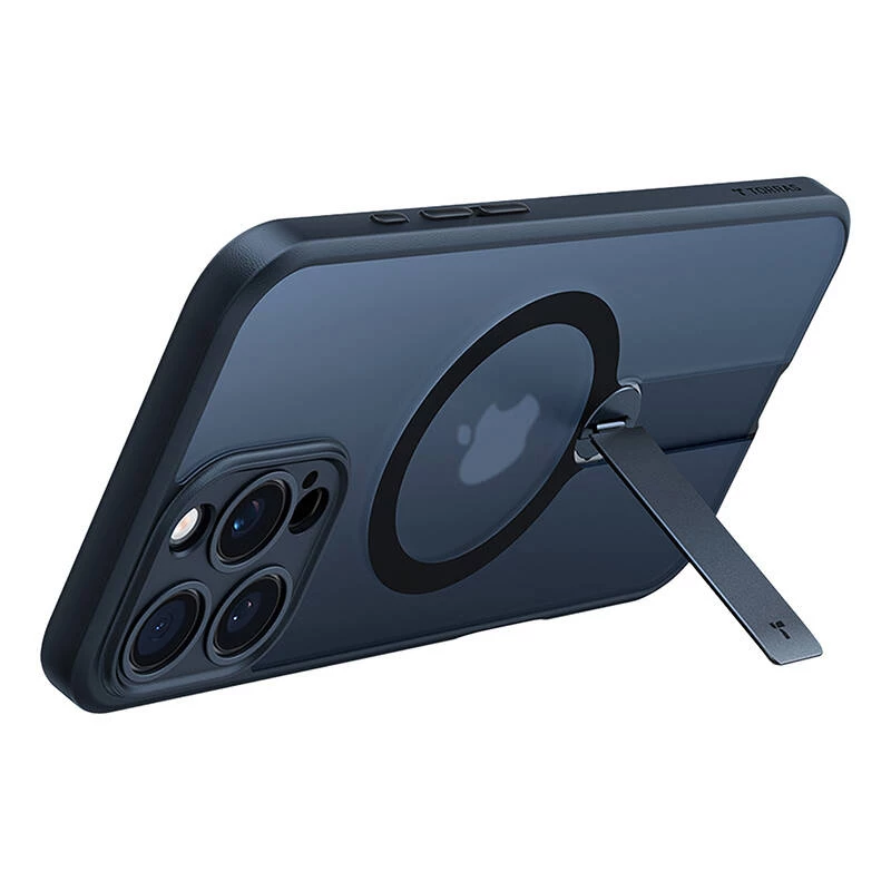 Funda Torras Pstand Spin para iPhone 16 Pro (negra)