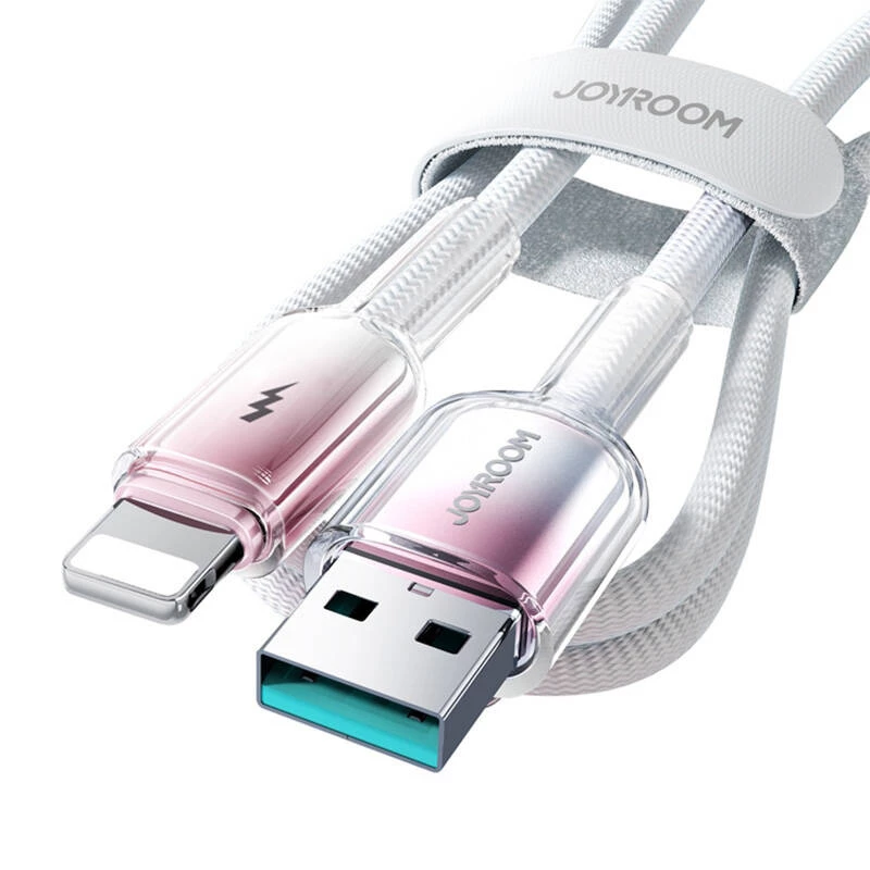 Cable USB-A a Lightning Joyroom S-A42 3A 1,2 m blanco