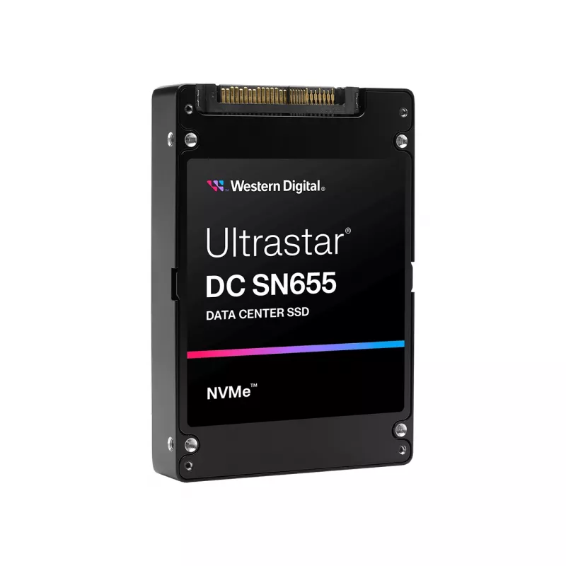 Unidad SSD WESTERN DIGITAL Ultrastar DC SN655 7,68 TB and3 PCIe TLC ISE Dual Port
