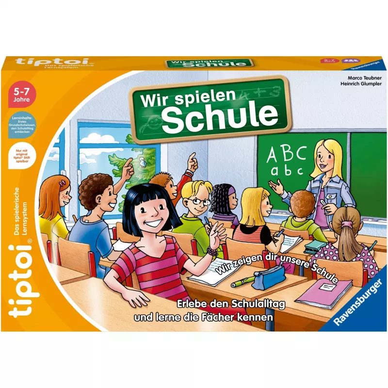 tiptoi Jugamos a la escuela, juego de mesa