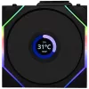 Lian Li UNI FAN TL Wireless LCD ARGB 120 mm Reverse Blade - negro
