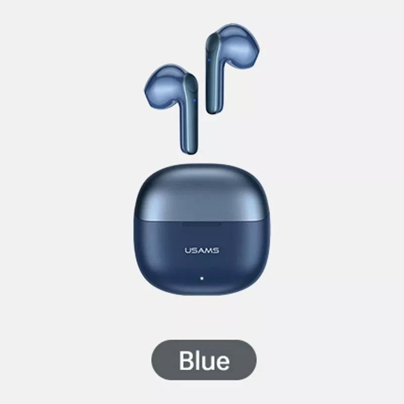 Auriculares USAMS TWSXH Series Dual Mic Wireless azul/azul BHUXH03