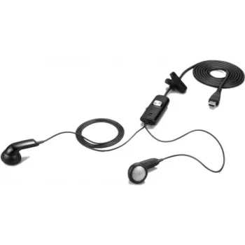 HTC HS S200 - auricular - intraural - con cable - para HTC Desire, HD mini, HD2, Wildfire, Hero, Legend, Magic, Smart, Snap, Tattoo, Touch 3G