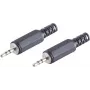Conector de cable ShiverPeaks BS51301-2 2,5 mm negro conector macho 2 uds.