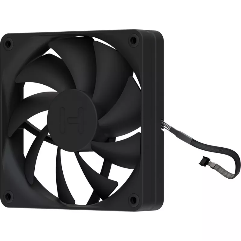 Ventilador de caja HYTE FA12 negro 120 mm pack de 4, compatible con PWM, montaje estándar de 120 mm