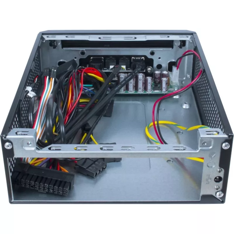 Carcasa Inter-Tech MW-01 II Mini-ITX, USB 3.0 (tipo A+C) negra, lector de tarjetas (88881244)