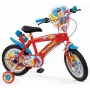 Bicicleta infantil 14 Paw Patrol roja 1478 niño NEU TOIMSA