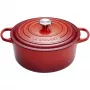 Le Creuset Signature Olla redonda 26 cm 5,3 l, Rojo cereza