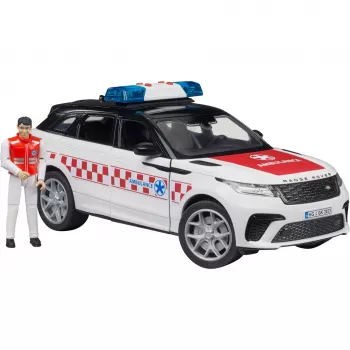 Vehículo Range Rover Velar Bomberos con figura