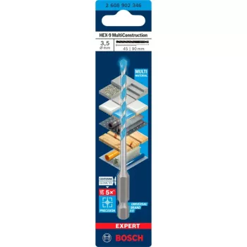 Broca para hormigón Expert HEX-9 Multi Construction Ø 3,5 mm 1 ud. (2608902346)