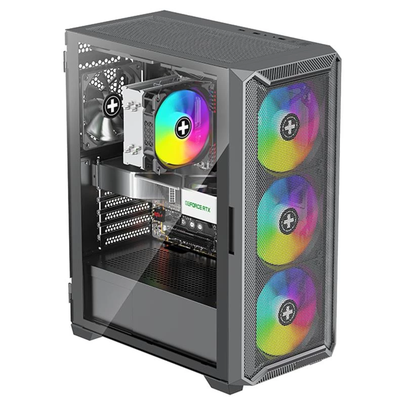 Caja|XILENCE|ATX/micro ATX/Mini-ITX|Negro|Torre Midi|PC|XG161