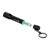 Linterna Ledlenser P3R negra — linterna LED compacta recargable para llavero
