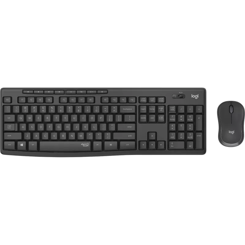 Conjunto de teclado y ratón inalámbrico Logitech MK295 Silent
