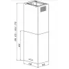 AKPO WK-9 ISLA CUBERA GOLD T800 M3 Campana extractora