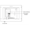 Videoportero Hikvision DS-KH6320-WTE1-W 17,8 cm (7 pulgadas) Blanco