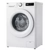 LG | Lavadora | F2WR508SWW | Clase de eficiencia energética A-10% | Carga frontal | Capacidad de lavado 8 kg | 1200 rpm | Profundidad 47,5 cm | Anchura 60 cm | Pantalla | LED | Función vapor