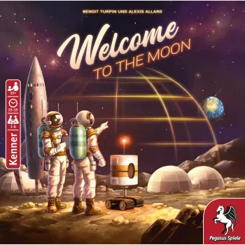 Welcome to the Moon, juego de mesa