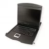 VALUE 26.99.0190 Consola KVM de 19 pulgadas, 8 puertos, USB, distribución del Reino Unido