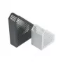 Recopilador de revistas helit estructura de rejilla, DIN A5, poliestireno, negro, rejilla de protección en las esquinas en la dirección de llenado (H6361095)