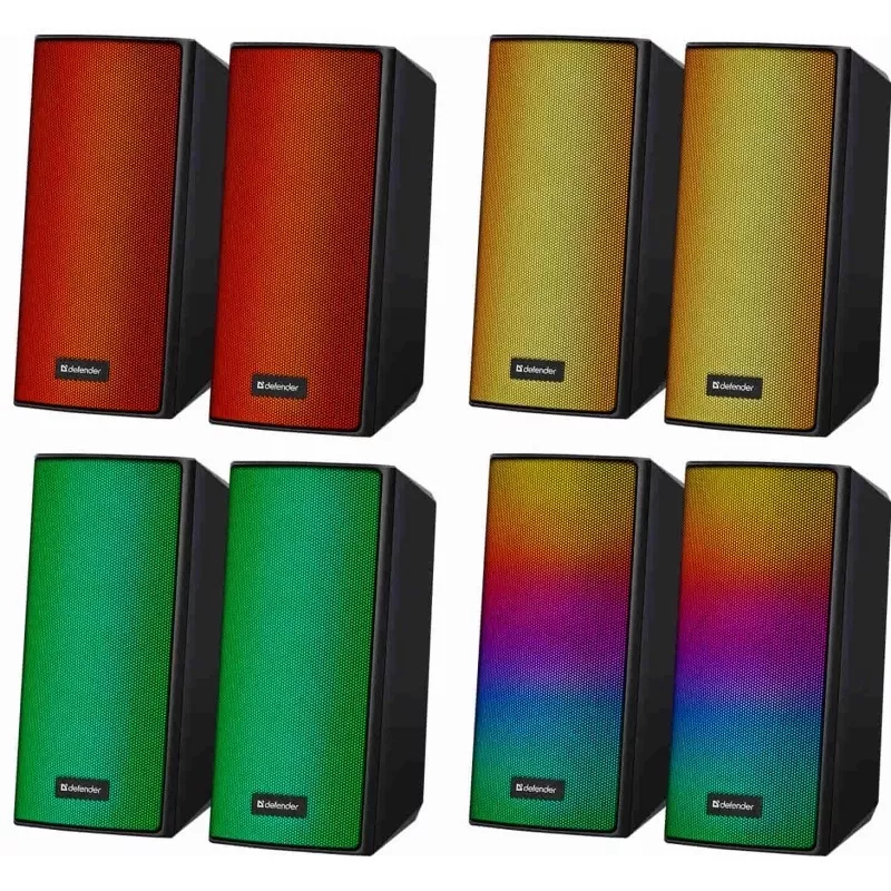 ALTAVOCES PARA PC SPITFIRE 2.0 6W LED USB
