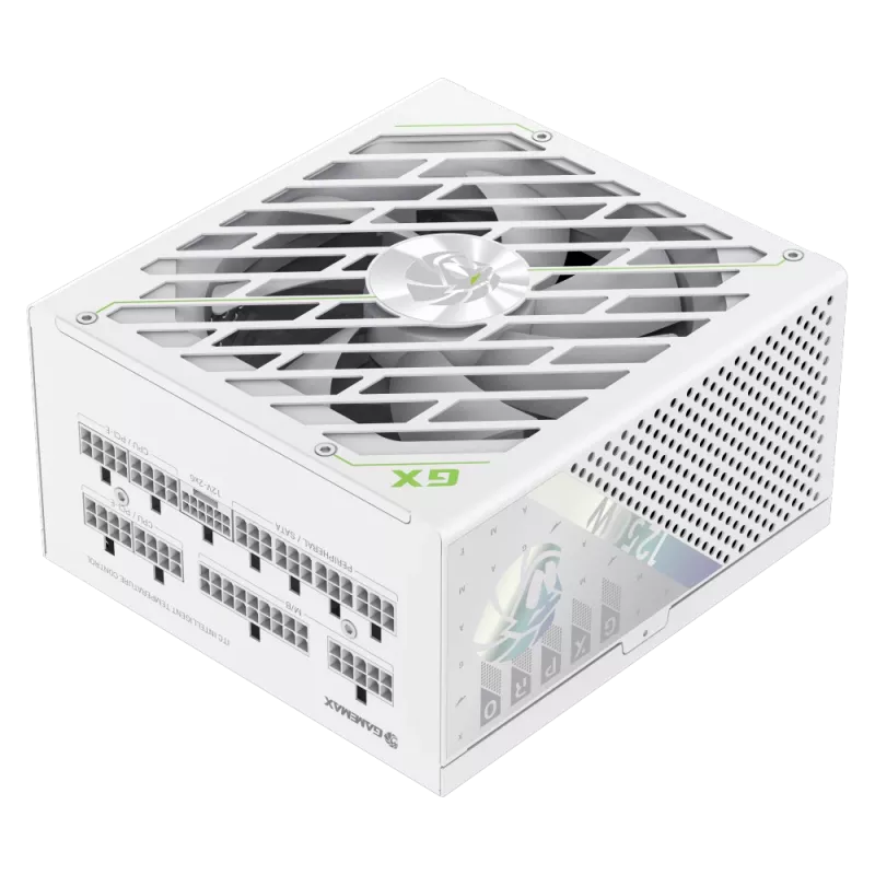 Fuente de alimentación Gamemax, 80 PLUS, Gold | GX PRO 1250G WH | 1250 W