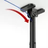 Soporte de TV de techo MACLEAN MC-112B, carga máx. 60 kg, inclinable y orientable