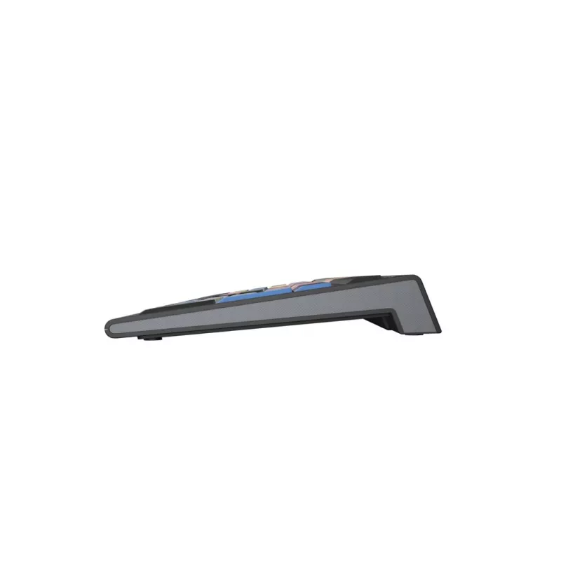 Teclado Logickeyboard LKB-EDIUS-A2PC-FR universal USB AZERTY francés Negro