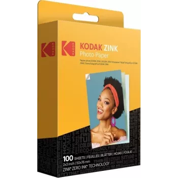 Kodak ZINK 2x3'' 50x76 mm 100 hojas papel fotográfico