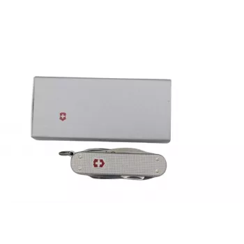Navaja Victorinox Mini Champ Alox roja V-0.63 81.26 — multiusos compacta con cachas Alox