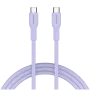 CANYON Cable OnWire 60CL C-C 60W COLOR trenzado 1m lila