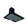Campana de pared CATA VK 6000 BK, 395 m³/h, salida de aire 150 mm, negra, filtro de aluminio