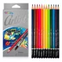 Lápices acuarelables Colorino Artist 12 colores y pincel