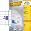 Avery Zweckform 3651 Etiquetas universales 52,5 x 29,7 mm 100 hojas Blanco