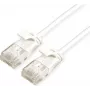 ROLINE GREEN cable de parcheo UTP Cat.6A (clase EA), LSOH, delgado, blanco, 5 m (21.44.0985)