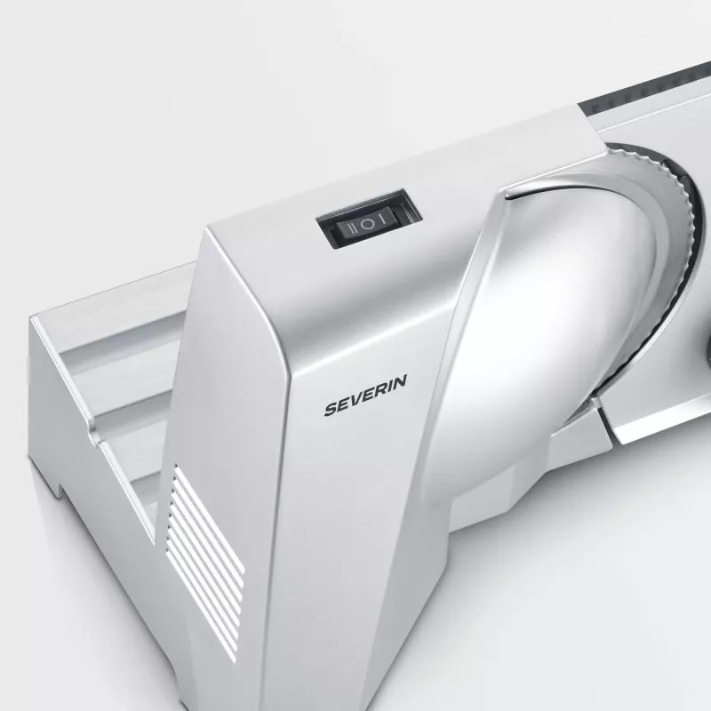 Cortadora de fiambres Severin AS 3917 eléctrica 150 W gris plástico