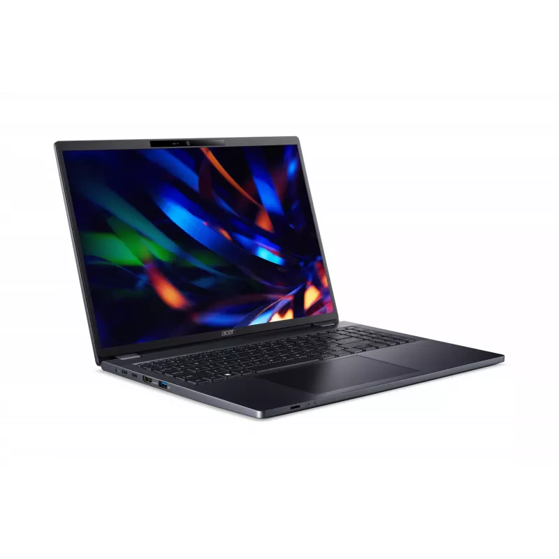 Acer TravelMate P4 16 TMP416-52G-TCO-51EJ portátil, 16 pulgadas IPS 1920 x 1200, Intel Core i5-1335U, 16 GB RAM, SSD NVMe de 512 GB, Intel Iris Xe Graphics, Wi-Fi 6E, Windows 11 Pro, teclado alemán, azul pizarra