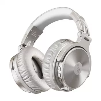 Auriculares over-ear OneOdio Pro C A-AC12-01 plata – Bluetooth, cancelación de ruido