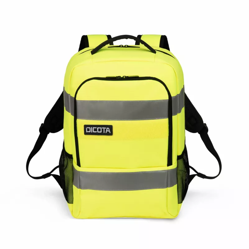 Mochila DICOTA P20471-17 Mochila negra gris amarilla