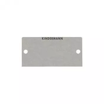 Accesorio de marco empotrado Kindermann 7444000400 Plata