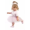 Muñeca bebé Llorens Elena Ballerina altura 35 mm tela y vinilo beige rosa blanco recomendada a partir de 3+