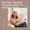 Almohadilla térmica Beurer HK77 recargable Smokey-Taupe – cojín térmico eléctrico portátil