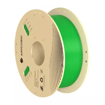 Bobina de filamento PLA 1 kg AnyCubic verde para impresoras 3D FDM de 1,75 mm