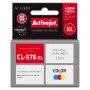 Cartucho de tinta ActiveJet AC-576NX compatible con Canon CL-576XL High (XL) Yield, a base de tinte amarillo/rojo/azul, 15 ml