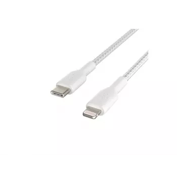 Cable Lightning Belkin CAA004BT2MWH 2 m blanco