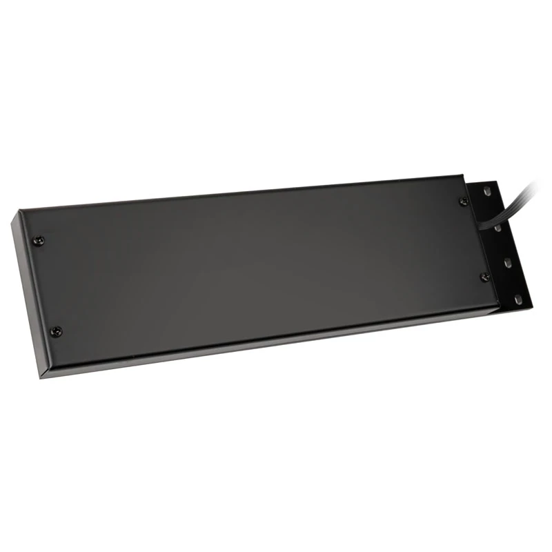 Lamptron CU135 controlador de ventiladores + controlador RGB con pantalla, ARGB - Negro
